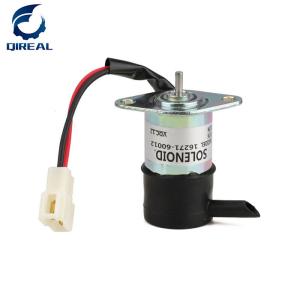Quality Excavator stop solenoid valve 16271-60012 cease fire switch for sale