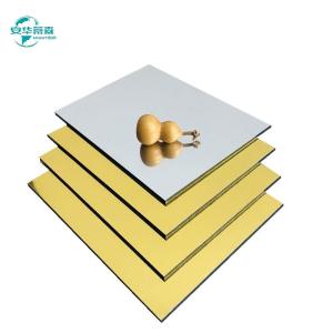 Customized 4mm Thickness Gold Mirror Acp Sheet For Versatile Applications
