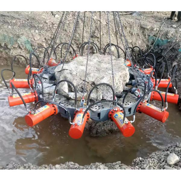 Buy 4-18 Module Hydraulic Pile Breaker for 30-40T Excavator with 1700-2000mm Pile Breaking Diameter Range and for Pile Breaking at wholesale prices