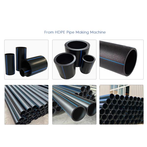 Sinohs 75/250mm HDPE Pipe Making Machine PE Production Line Extruder For Plastic Pipes / PE Pipe Making