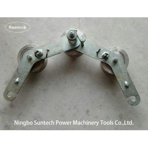 SHL75D Hook Ground Block Cable Pulling Pulley For Conductor / Steel Wire Rope