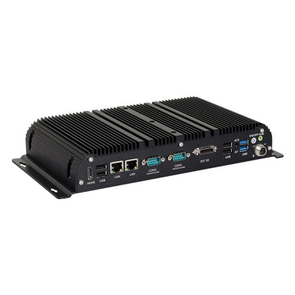 Buy Dual LAN Dual COM Fanless PC With DDR4 32G Intel Celeron J4125 J6412 Mini PC at wholesale prices
