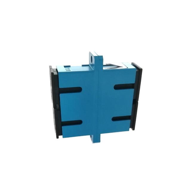 Buy SC UPC Singlemode Duplex Blue Fiber Optic Adapter at wholesale prices