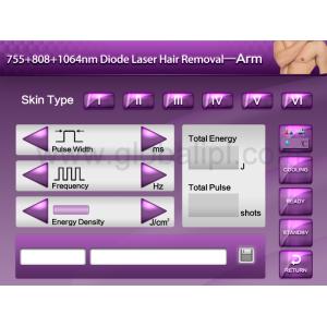 Professional Painfree Whole Body Hair Removal Diode Laser Beauty Machine