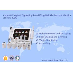 Quality Beauty 3D HIFU Machine Vaginal Tightening Facial Lifting Wrinkle Removal for sale
