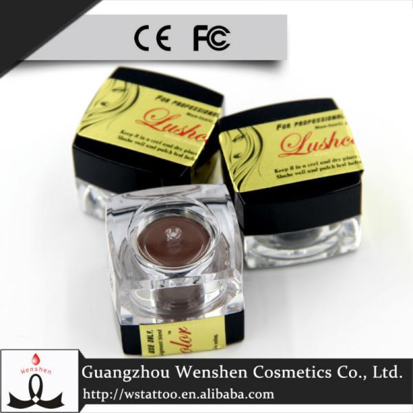 Brown Eyebrow Tattoo Semi Permanent Makeup Pigments For Microblading