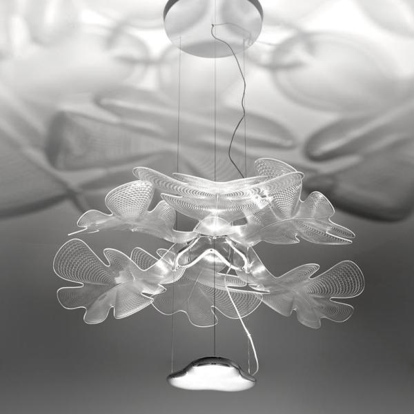 Buy Embossed Petal Shaped Nordic Pendant Light Luxury Decorative Chandelier Living Room at wholesale prices