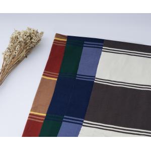 Spring / Summer Season Striped Material Fabric With Yarn Dye Technology