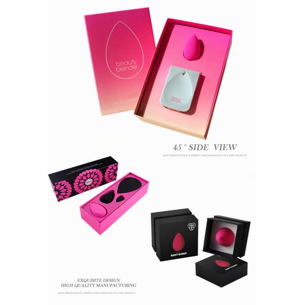 China Wholesale Luxury Beauty Blender Packaging Box With Custom Logo