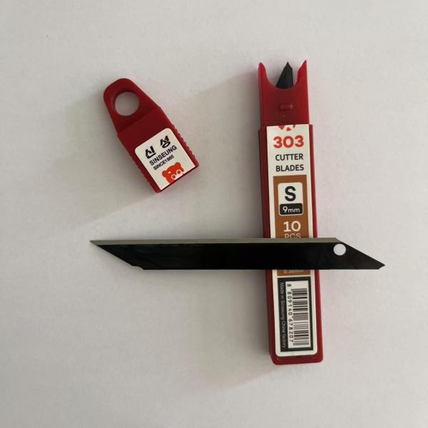 Buy Car Wrap Black 9mm Cutter Blades Long Lasting at wholesale prices