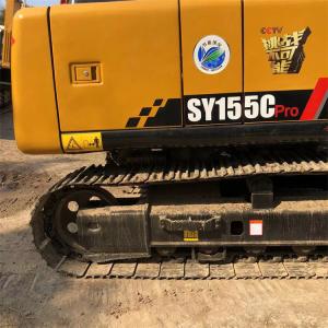 2020 ISUZU Engine Sany 155C 15 Ton Excavator for Earth-moving Machinery in