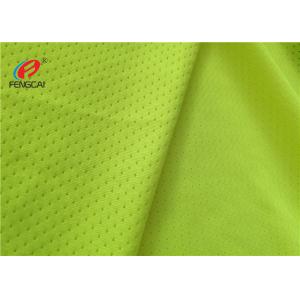 100 Polyester Mesh Lining Sports Mesh Fabric Football Jersey Fabric For