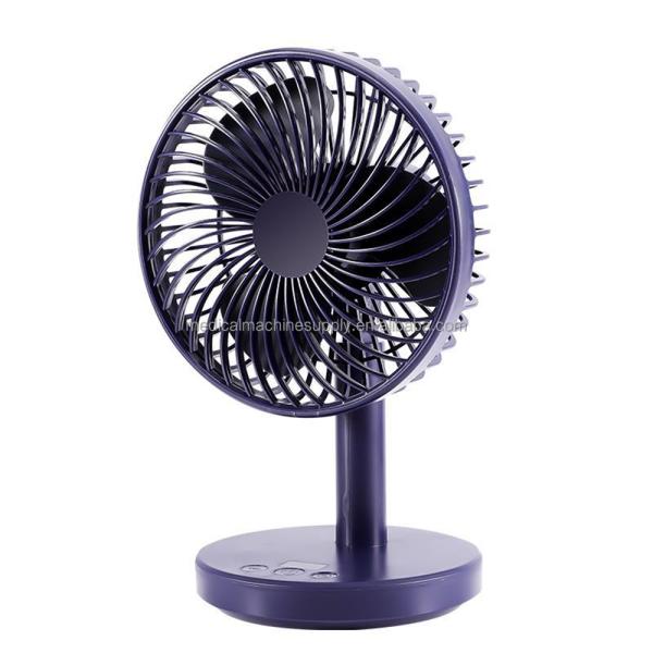 USB Table Fan for Laptop Cooling Adjustable Height Portable 3.3-14H Working Time