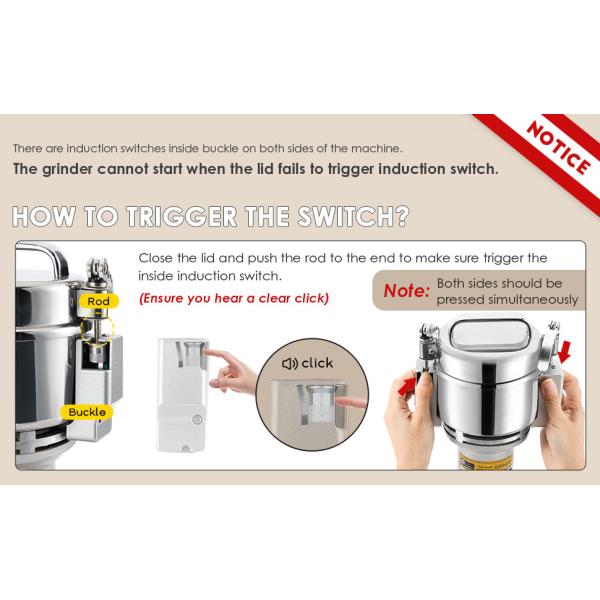 trigger the switches