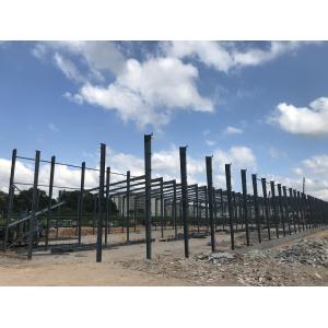 Durable Prefabricated Metal Q345 Steel Structure For Processing Factory