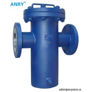 Flanged Ends RF Stainless Steel Body SS316 Mesh Basket Strainer