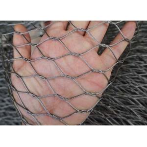 SS316 Aviary Zoo 4.0mm Wire Rope Mesh For Bird Cages