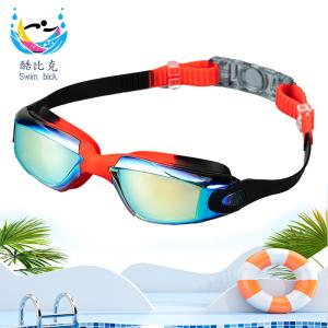 Underwater Sport Adult Swimming Goggles Customized Logo Anti Foggy