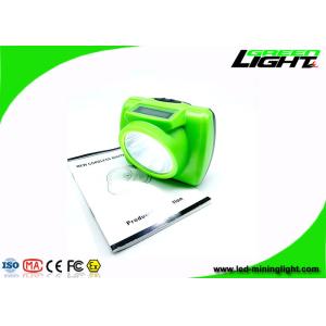 Portable 13000 Lux Cree Led Miner Headlamp with OLED Display SOS 232lum