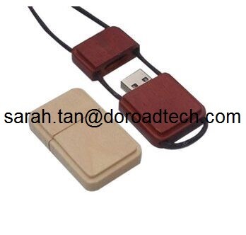 High Quality Wooden Mini USB Flash Drives, Real Capacity USB Pen Drives with