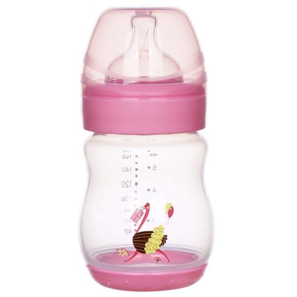 Buy 6oz 160ml Wide Neck Arc Baby Milk Feeding Bottle at wholesale prices