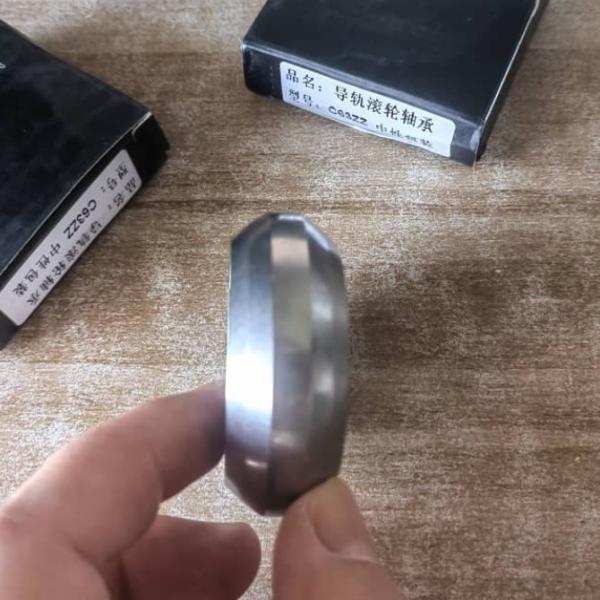 C63ZZ C63-2Z Linear Motion Guide Bevel Track Roller Bearing 17X50X17.5mm