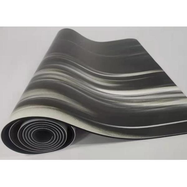 Buy SGS Sided Texture Thick 6mm Gym Yoga Mats Printed PU Yoga Mats at wholesale prices