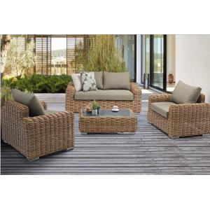 Modern Luxury Outdoor Furniture Set Hotel Garden Wicker Rattan Sofa Set