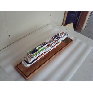 Professional Wooden Model Boats Celebrity Infinity Cruise Ship Shaped , Solid