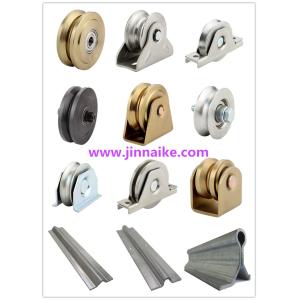 78mm High Recess Mount 2 Metal Sliding Gate Wheel Assembly Y Groove