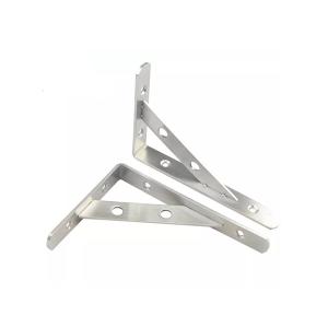 Sheet Metal Flat Triangle Bracket Nickel Plating For Shipbuilding