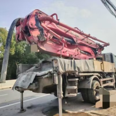 Used Concrete Pump Truck Original 2019 SANY 37m Small Concrete Pump Truck