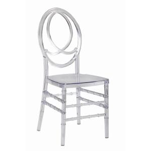 White Chiavari Chair Plastic Stackable Banquet Hotel Furniture