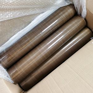 Brown Silicone Adhesive PTFE PTFE Tape Heat Sealing Resistance