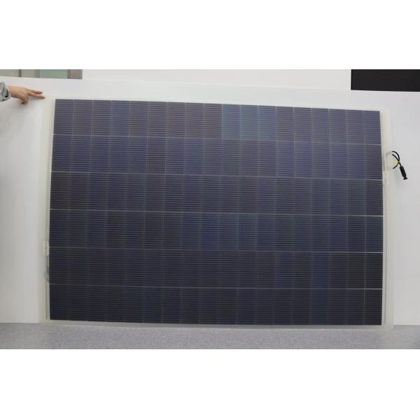 44 Degree Rated Operating Temperature Flexible Solar Panel 580W Monocrystalline