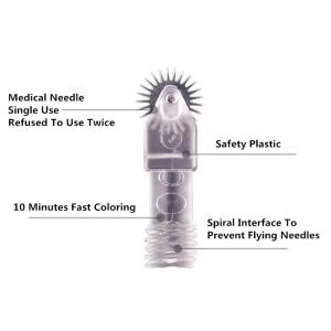 Permanent Makeup Tattoo Needle Sets Spiral Interface Gear Needle Independent