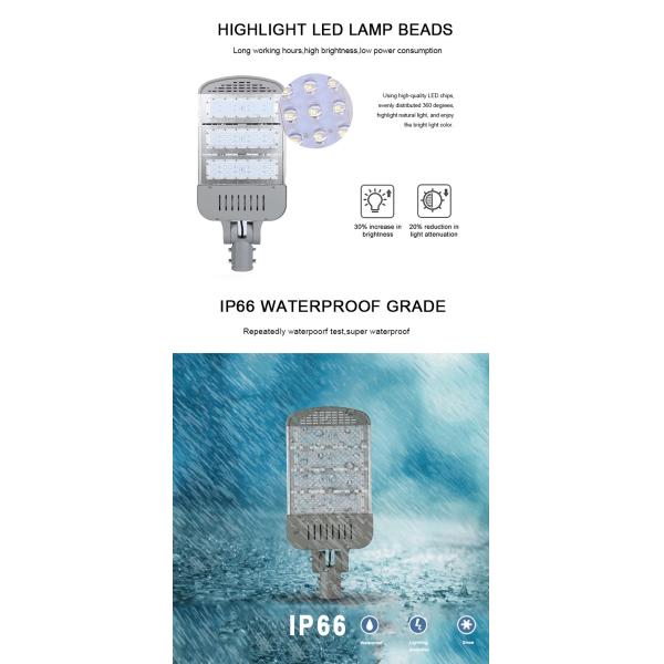 ROHS 270V 110LM/W Solar Flood Lights Aluminum body for Subway