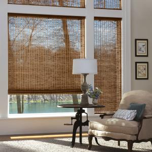 SGS Sun Protection Manual Roller Blind Reed Shades