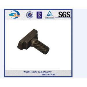 Hot Dip Galvanized HS26 / HS32 Railway Bolt Railroad Fasteners