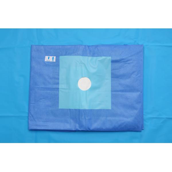 Buy Against Blood Disposable Surgical Drapes Anti Static SMMS 48gsm at wholesale prices