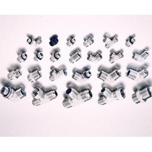 Carbon Steel Hydraulic Elbow Adapter 90 Degree Quick Connector for Pipe Lines