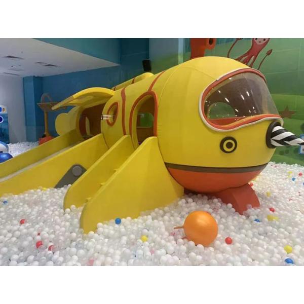 Commercial Children'S Indoor Play Equipment PVC Foam Daycare Customized Size