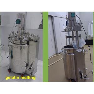 Gelatin Capsule Machine With Movable Gelatin Melter / Service Tank