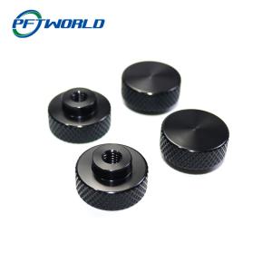 Precision CNC Aluminum Parts Accessories Black Anodizing Electrical