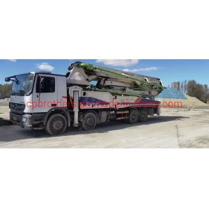 49 Meter Used Heavy Equipment Concrete Pump Machine with Cylinder Type Structure
