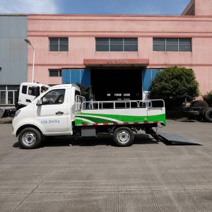 Hanging Barrel Garbage Pickup Truck 1360kg Load Capacity 10 Bin