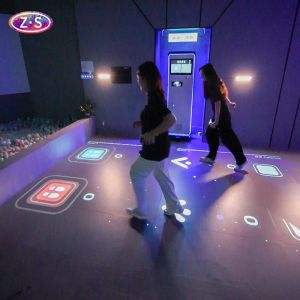 4000 Lumens Bright Mobile Interactive Floor Projection System For Wedding