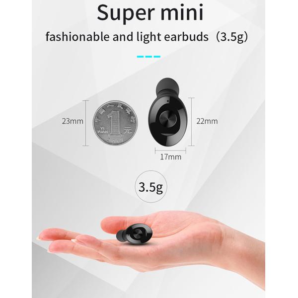 5D Stereo Tws Bluetooth 5.0 Earphone Stereo Wireless Earbus HiFi Sound Sport Earphones Handsfree Gaming Headset