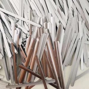 4.0mm Self Adhesive Aluminium Inlay Strips Nose Wire Bridge