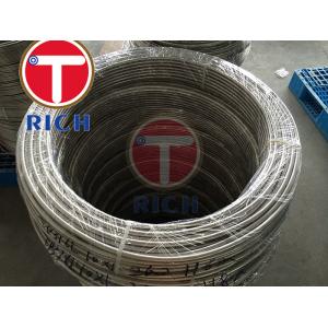 Sanitary Food Capillary WT2mm OD10mm Stainless Steel Coil Tube